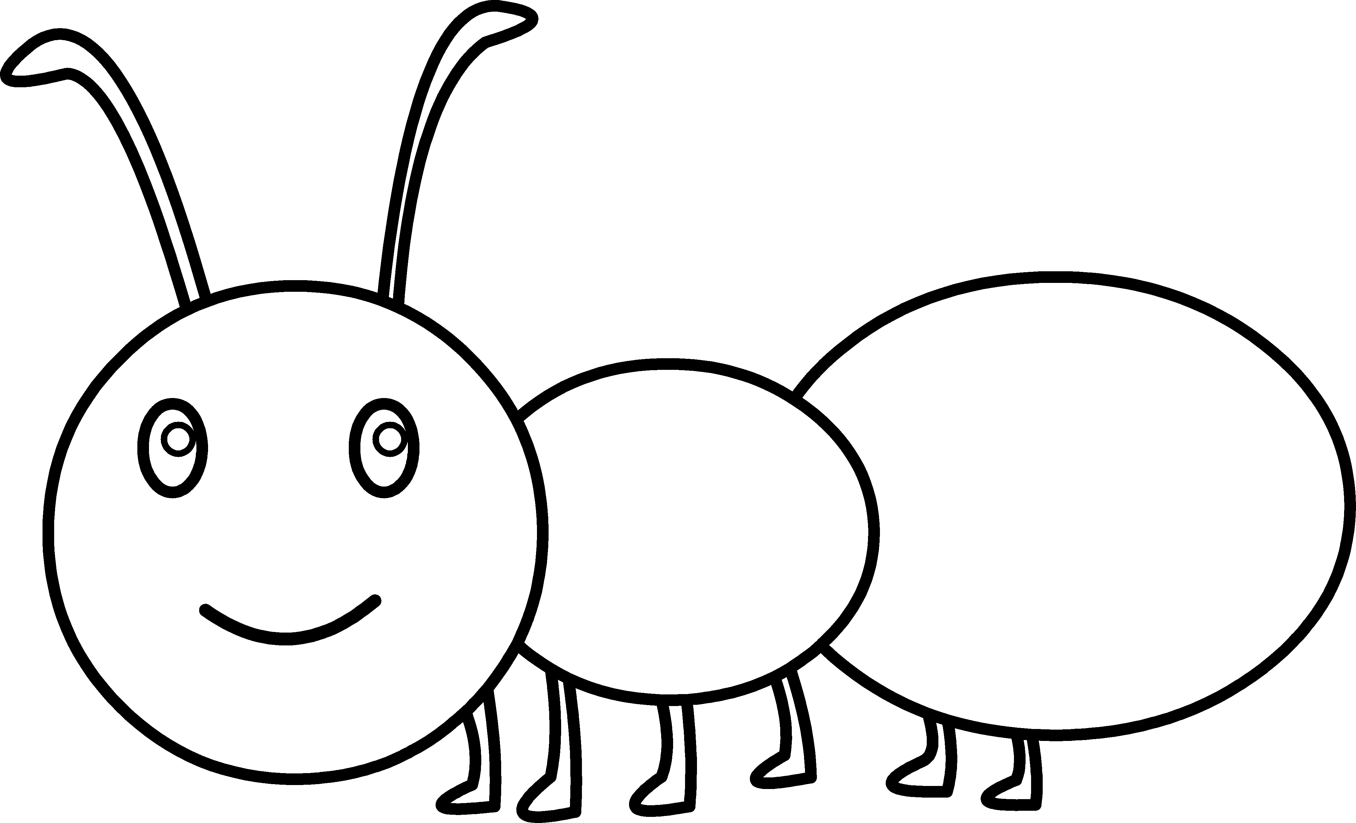 Cute ant coloring page free clip art insect coloring pages coloring pages ant crafts