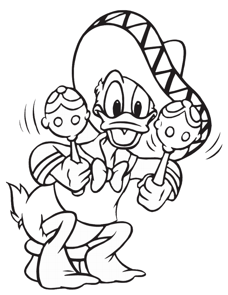 Cinco de mayo coloring pages