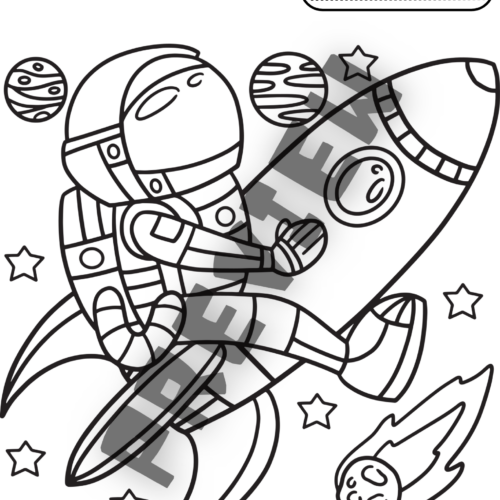 Space kids coloring pages astronaut ufo planets coloring pages v aprilue made by teachers