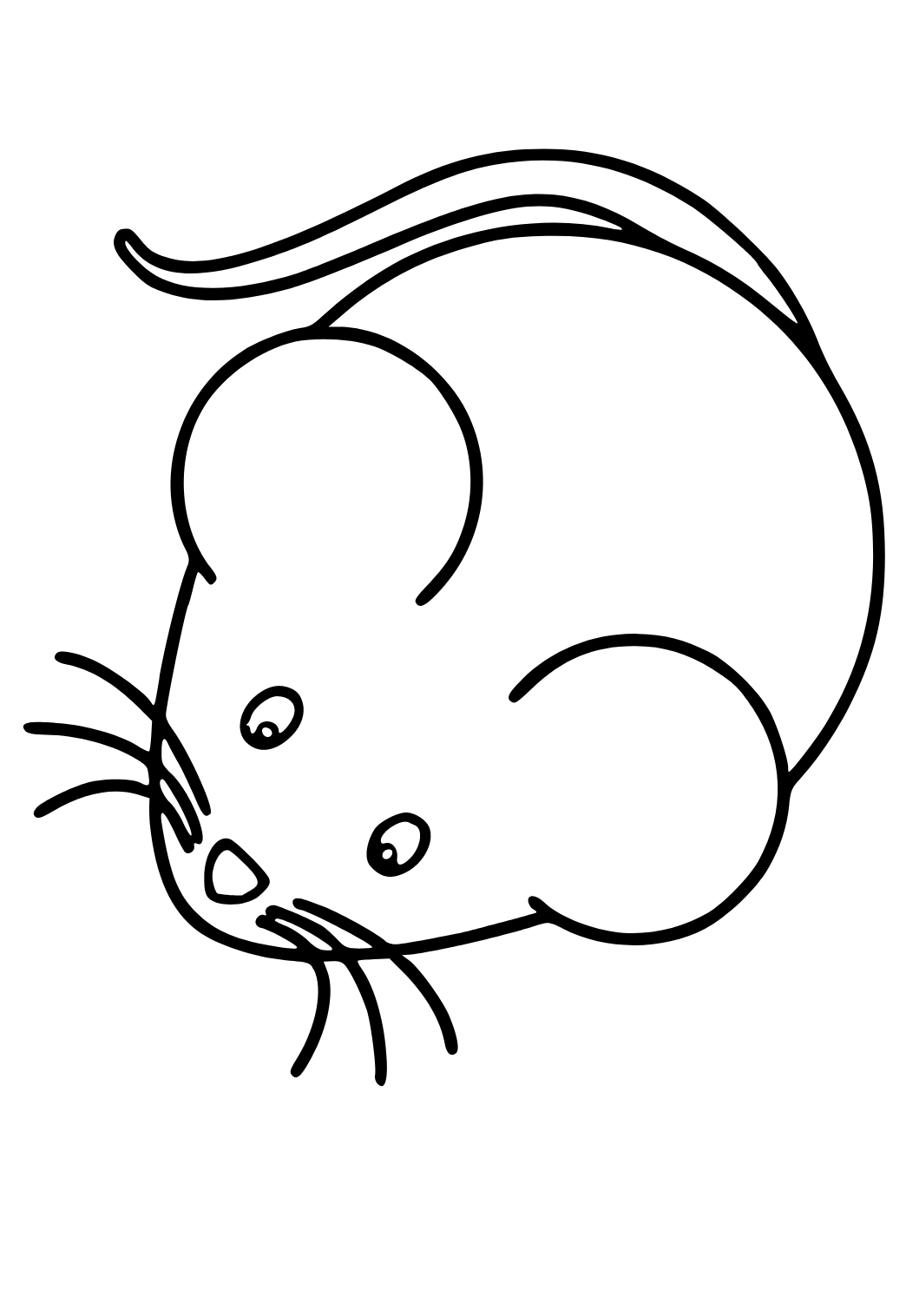 Free printable mouse easy coloring page sheet and picture for adults and kids girls and boys