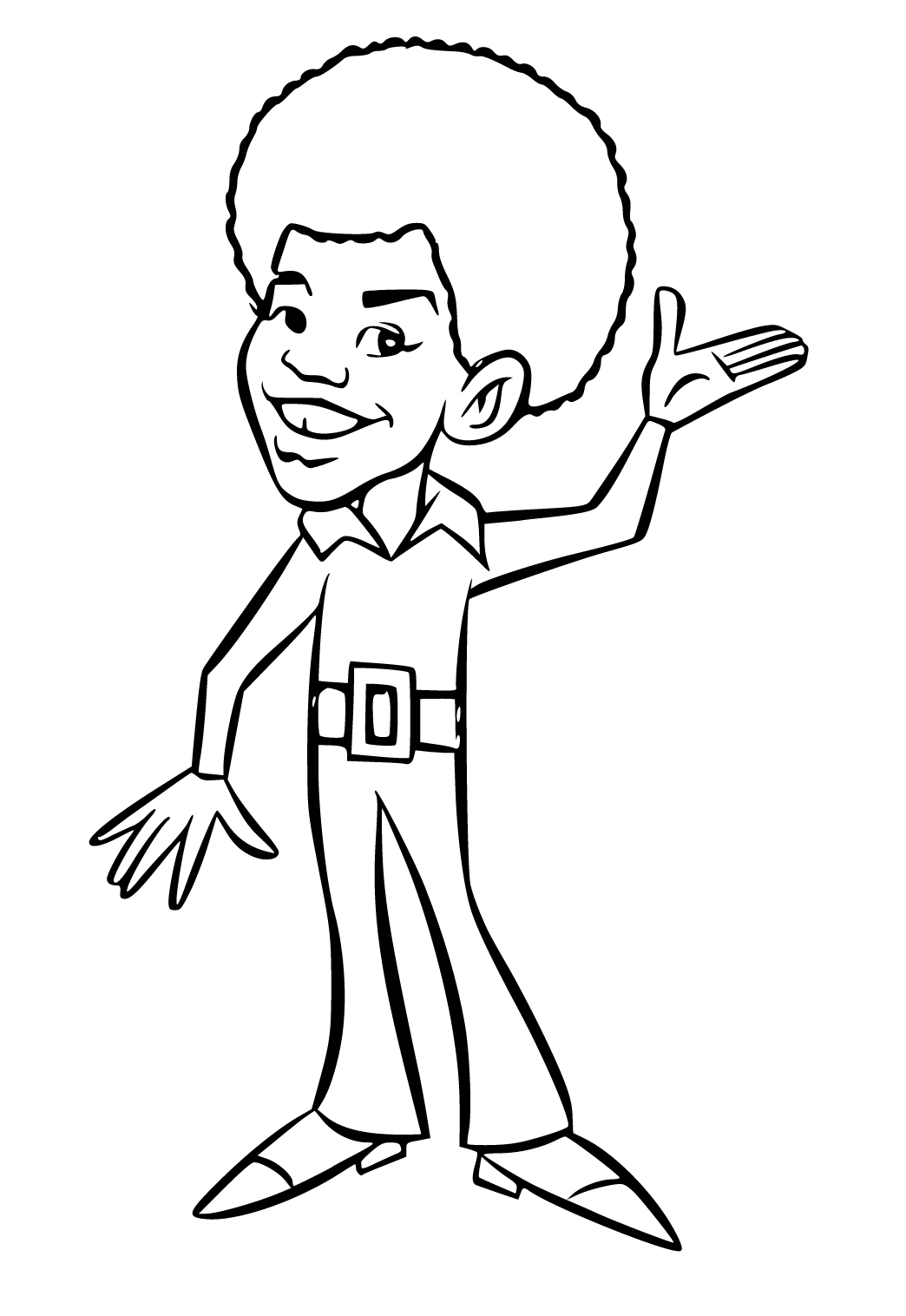 Free printable michael jackson cute coloring page sheet and picture for adults and kids girls and boys