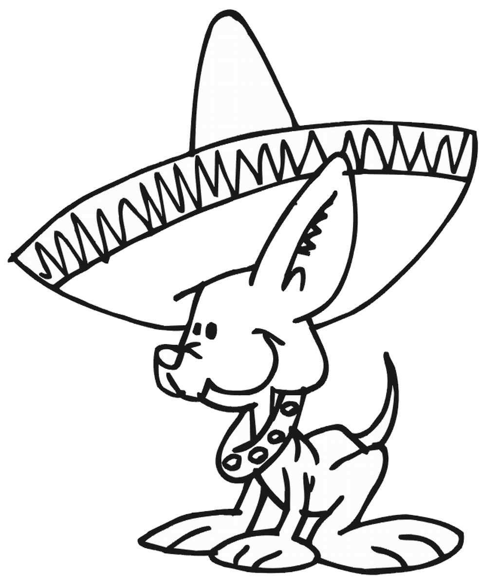 Cinco de mayo coloring pages