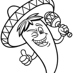 Cinco de mayo coloring pages printable for free download