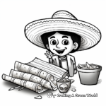 Cinco de mayo coloring pages