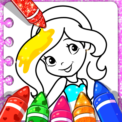 Princess coloring book games â apps on