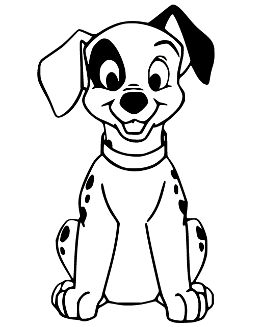 Dalmatians coloring pages printable for free download