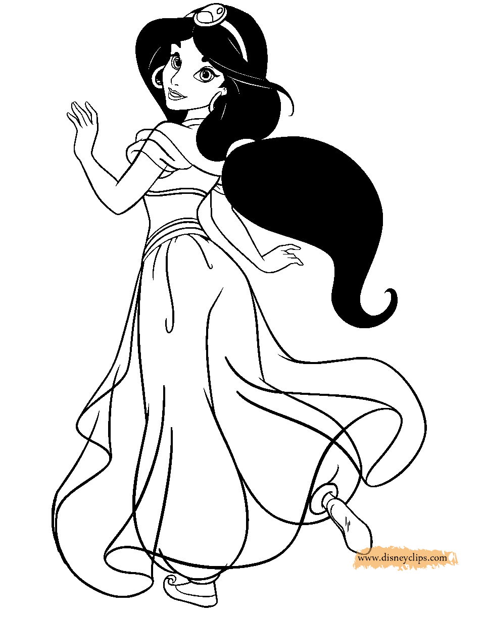 Princess coloring pages