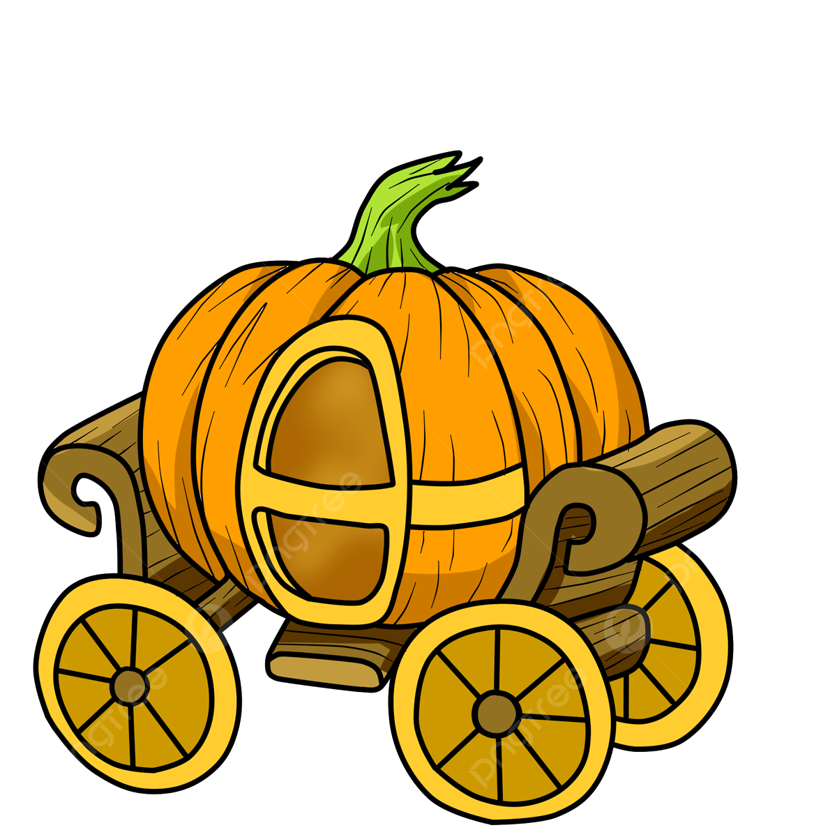 Cartoon pumpkin png vector psd and clipart with transparent background for free download