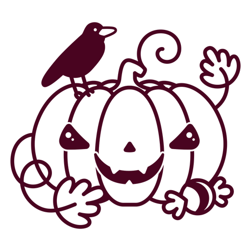 Halloween pumpkin png designs for t shirt merch