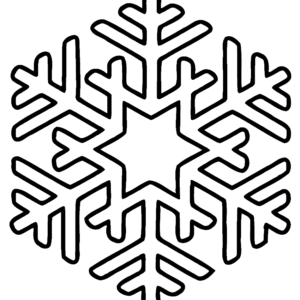 Snowflake coloring pages printable for free download