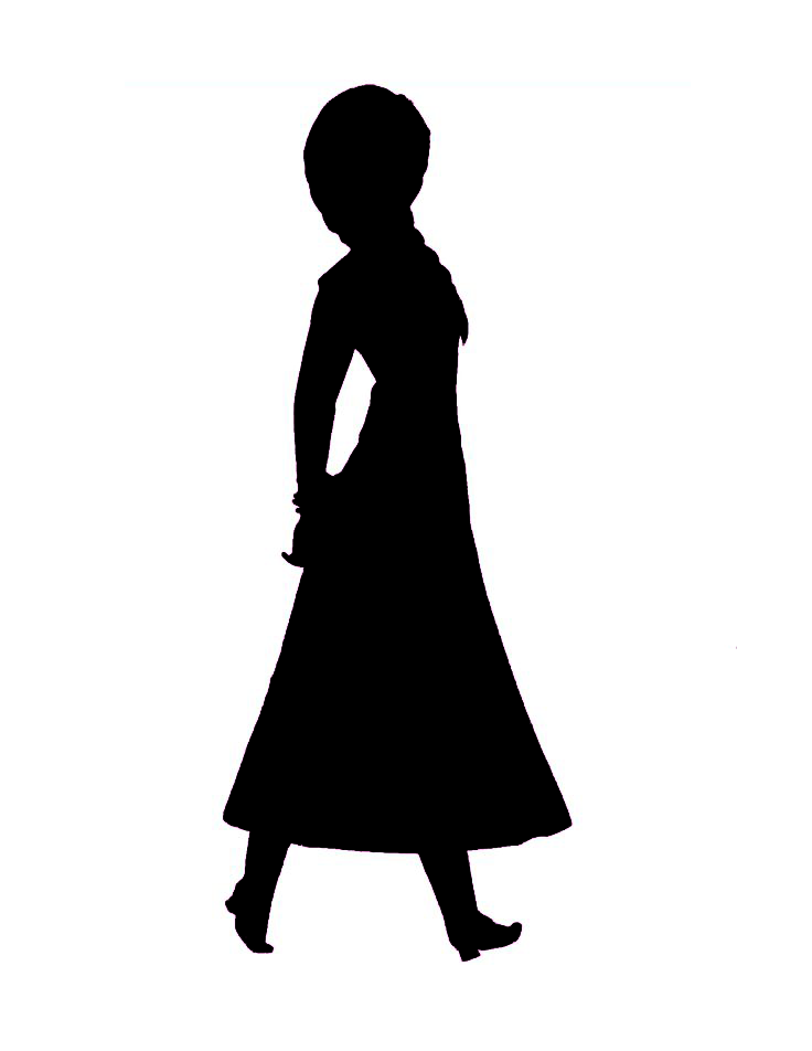 Princess anna disney princess silhouette disney silhouettes disney paintings