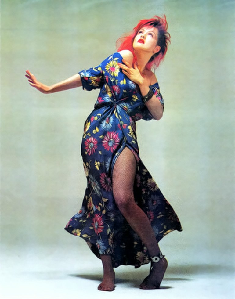 Cyndi lauper photos of