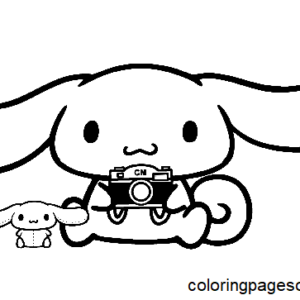 Cinnamoroll coloring pages printable for free download