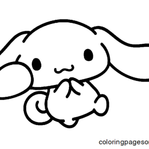 Cinnamoroll coloring pages printable for free download