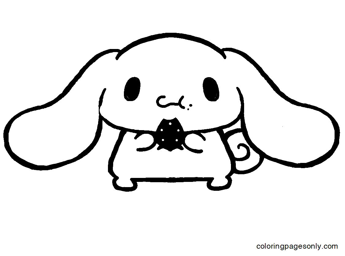 Cinnamoroll coloring pages