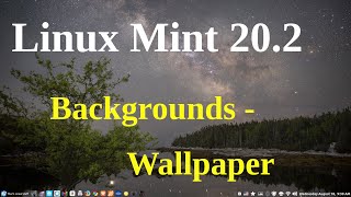 Linux mint cinnamon slideshow