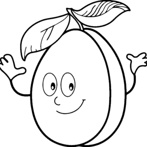 Apricot coloring pages printable for free download