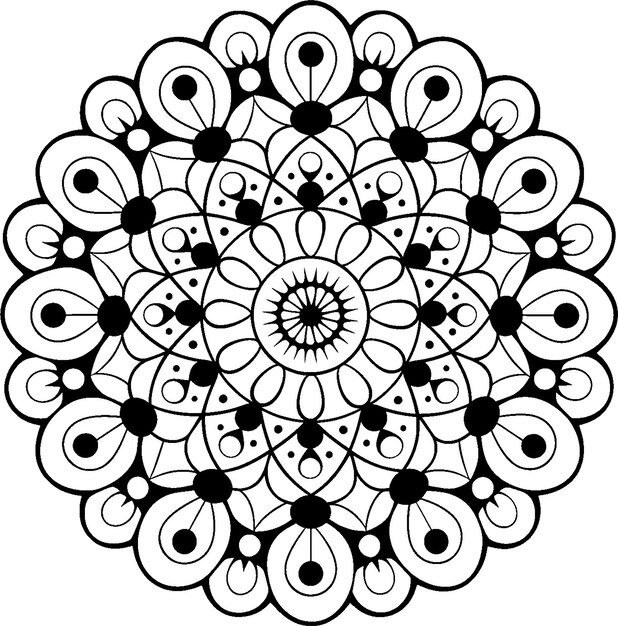 Premium vector coloring pages for kids and adults