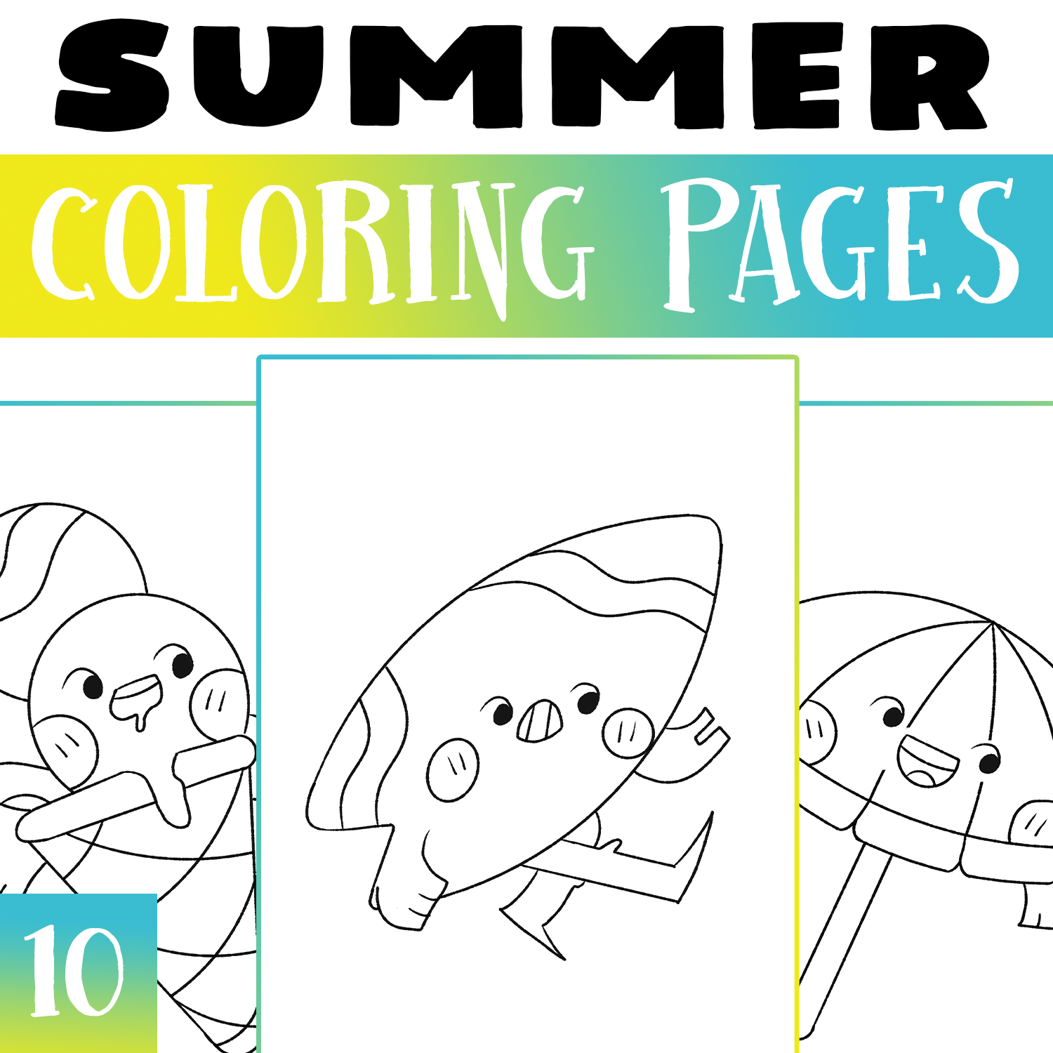 Summer coloring pages end of the year coloring sheet activity morning work made by teachers