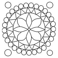 Top free printable circle coloring pages online
