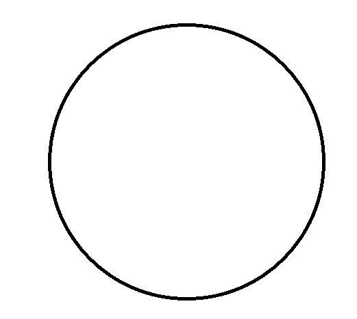 If you are given a circle without the center how will you find its center