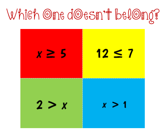 Th grade unit inequalities part count it all joy