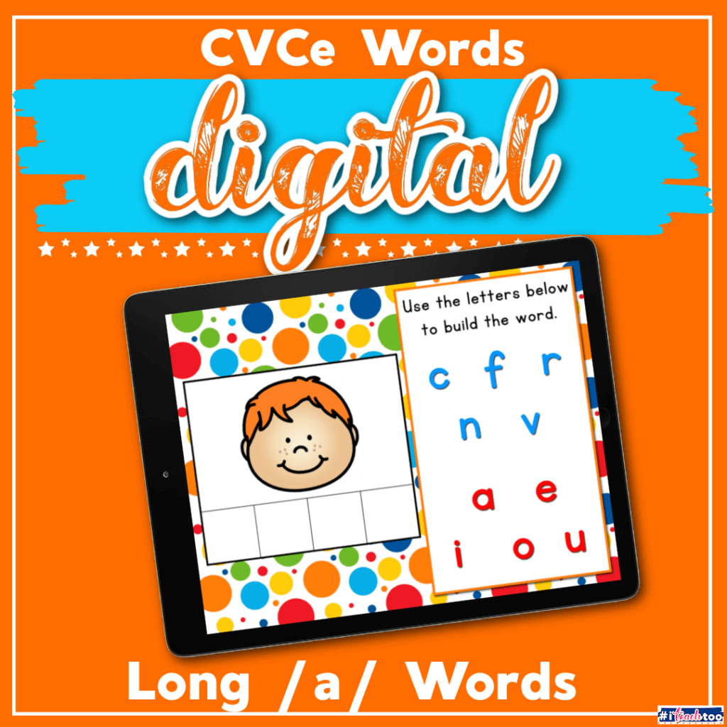 Long a cvce words google slides