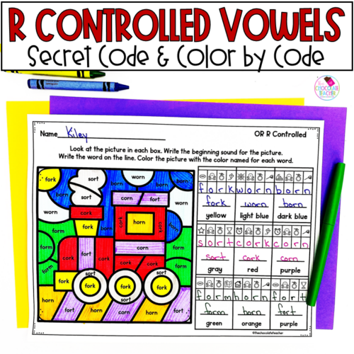 R controlled vowels