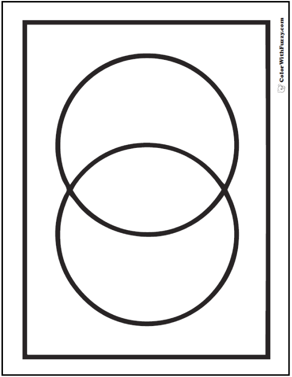 Shape coloring pages â digital pdf squares circles triangles