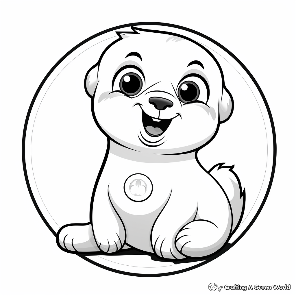 Seal coloring pages