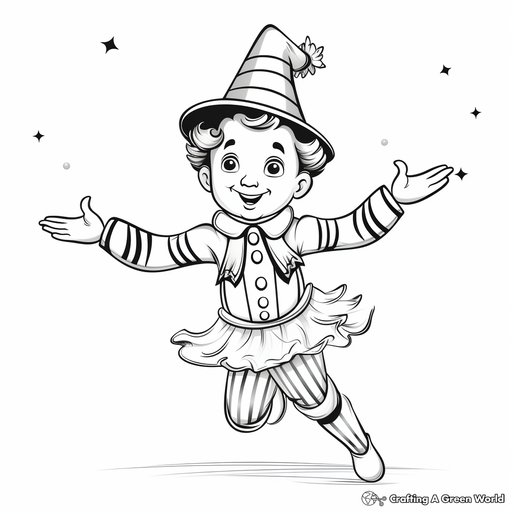 Circus coloring pages