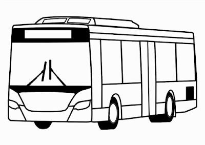 City bus coloring pages coloring pages bus city bus