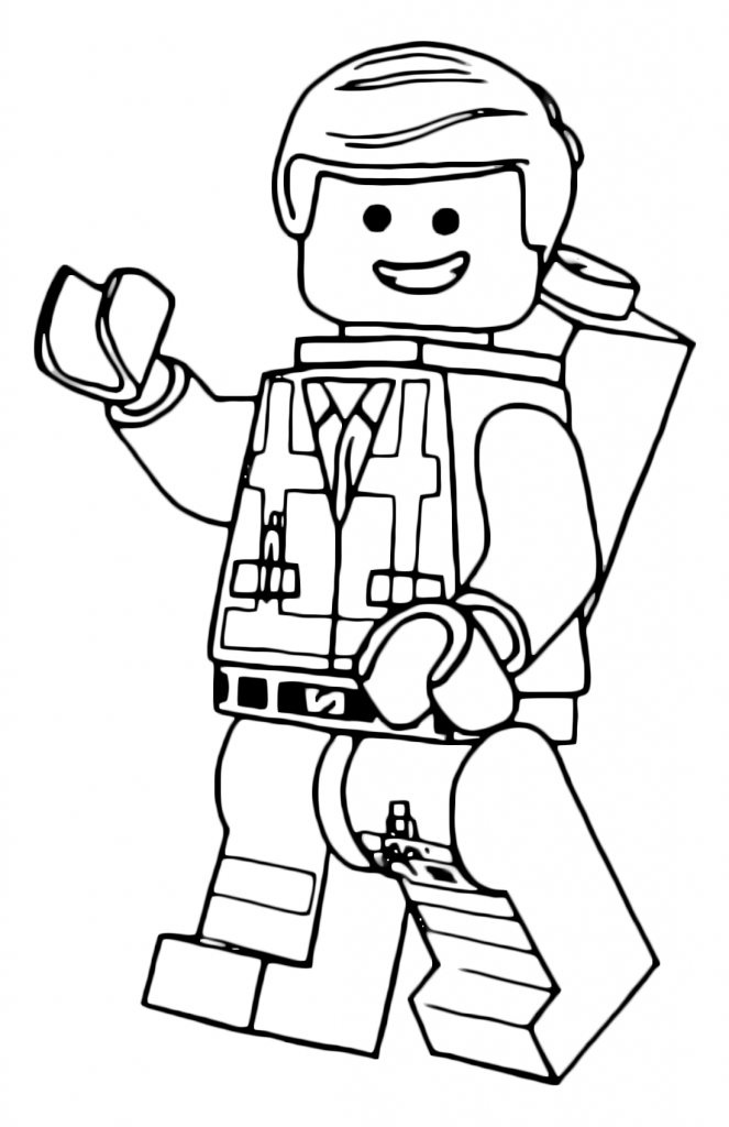 Lego movie coloring pages