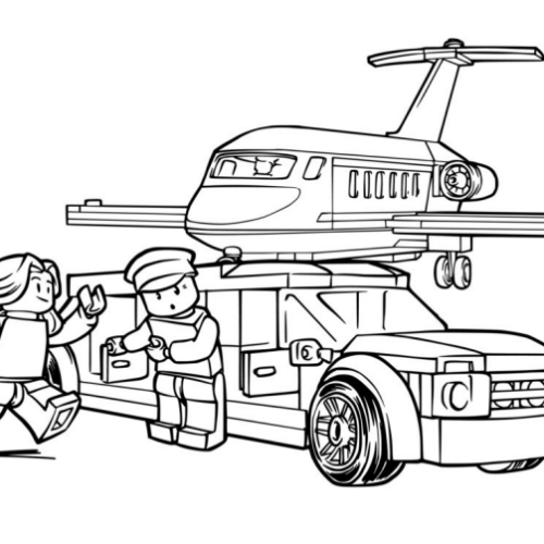 Lego fun in lego city coloring pages made by teachers