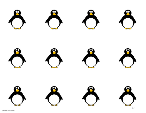 Penguin hat craft