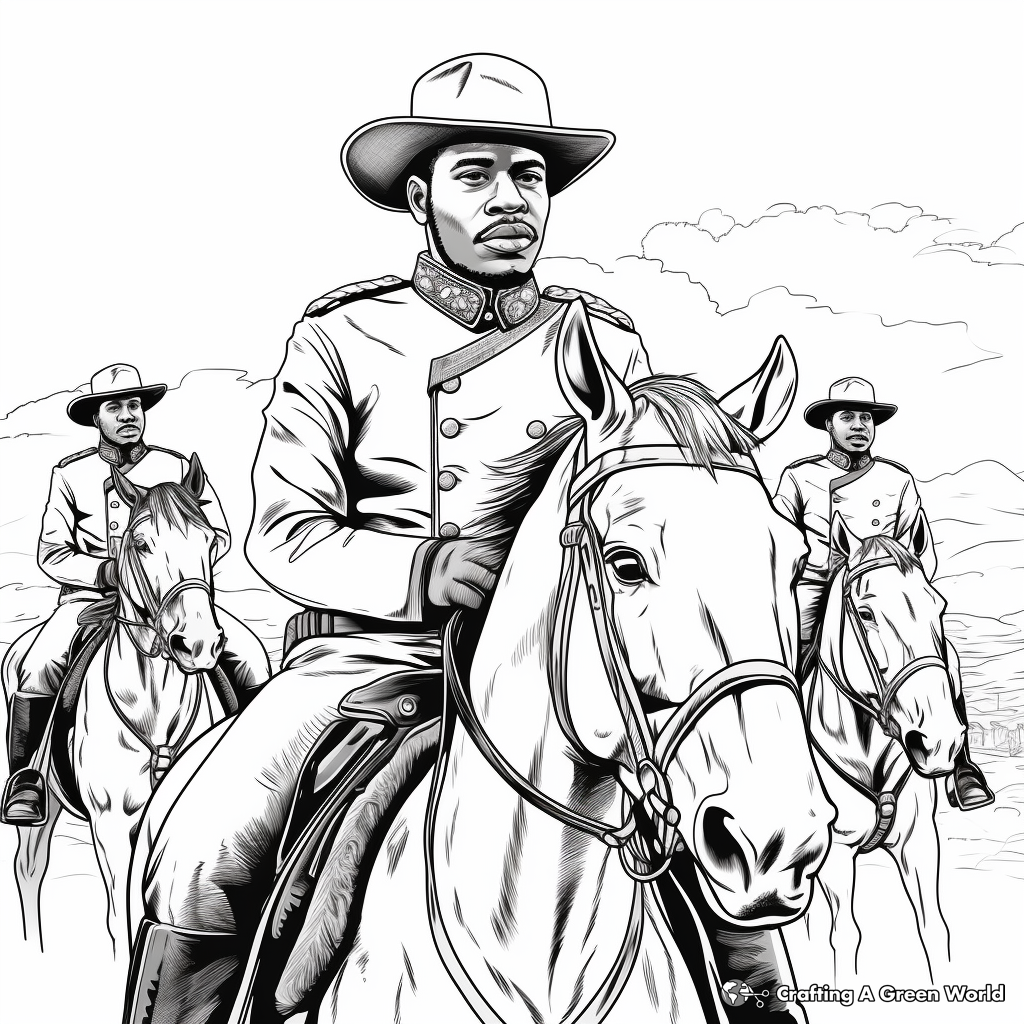 Black history month coloring pages