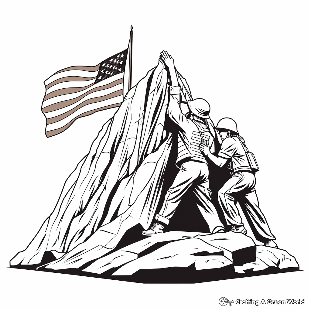 Memorial day coloring pages