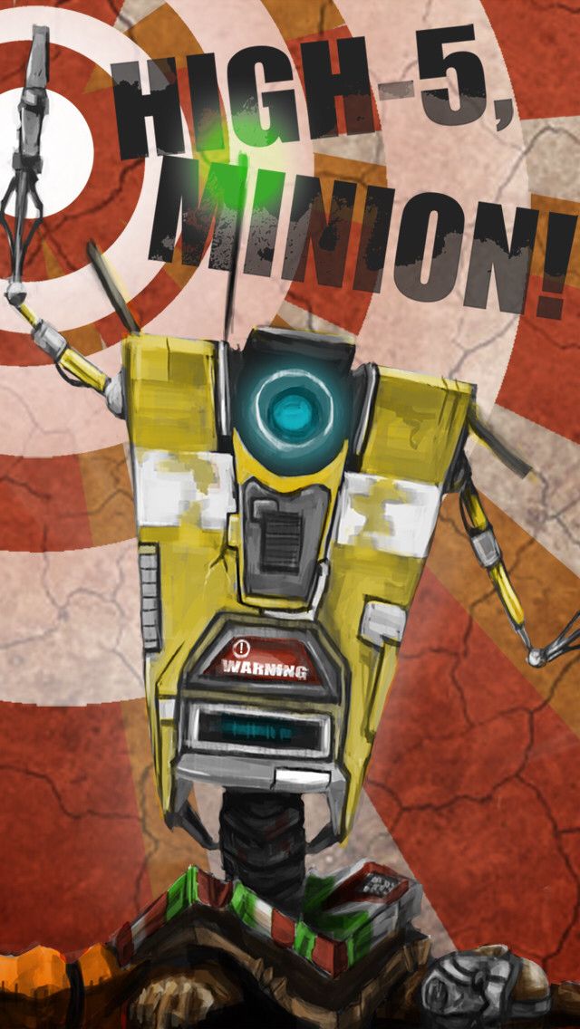 Claptrap borderlands art borderlands tales from the borderlands