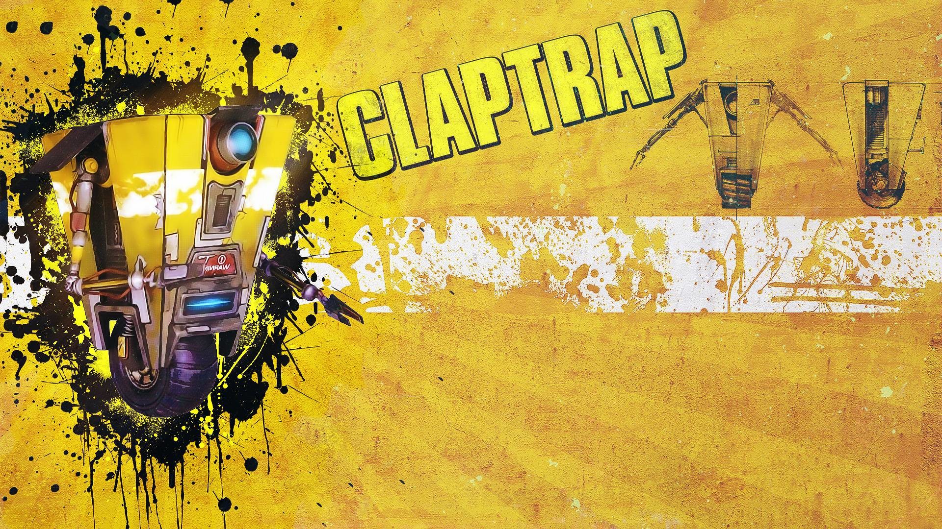 Borderlands claptrap wallpapers pictures