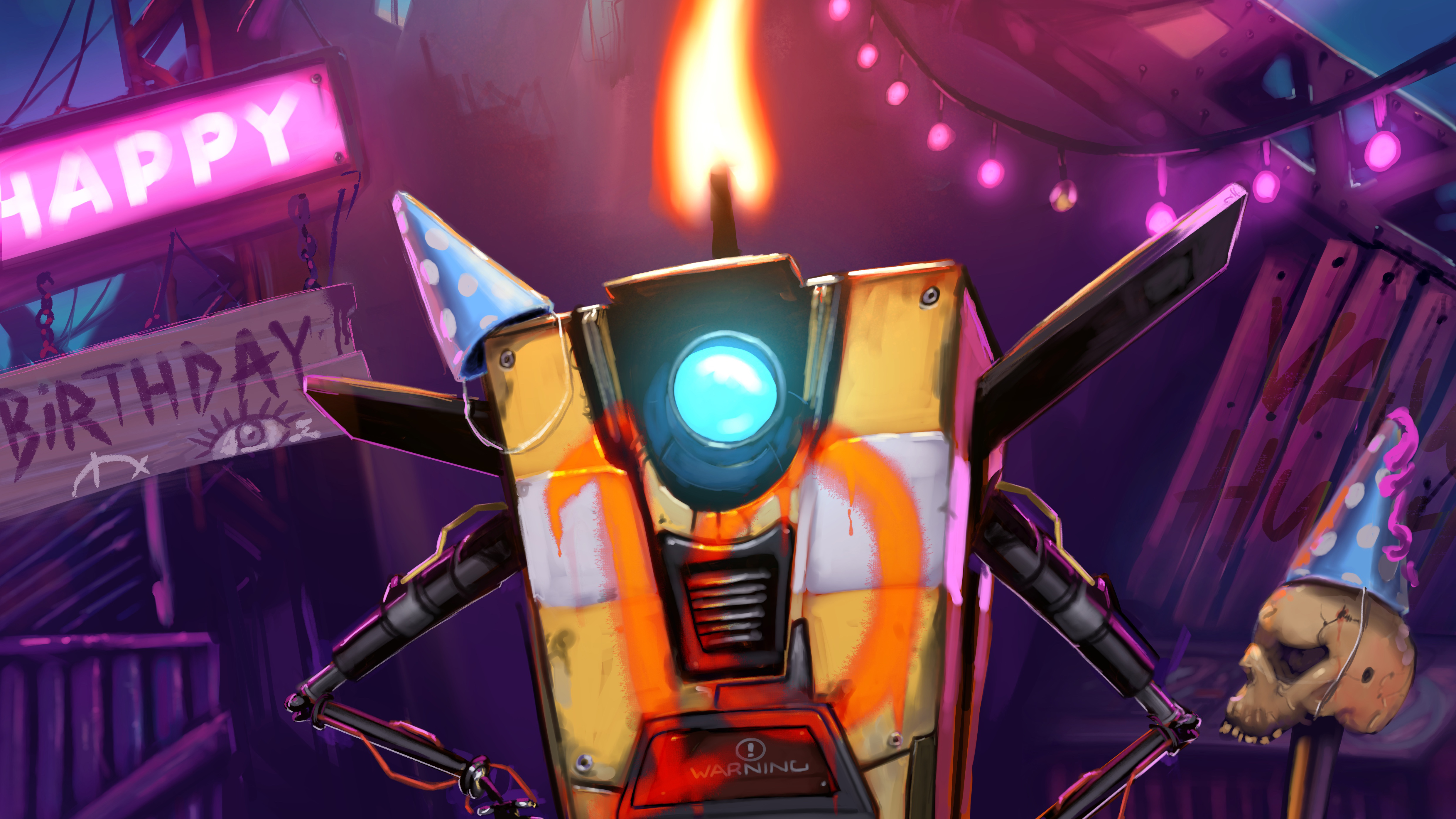 Claptrap borderlands hd games k wallpapers images backgrounds photos and pictures