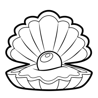 Page clam drawing vectors illustrations for free download