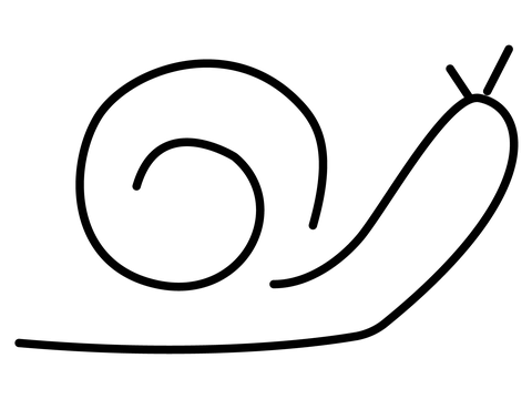 Snail emoji coloring page free printable coloring pages