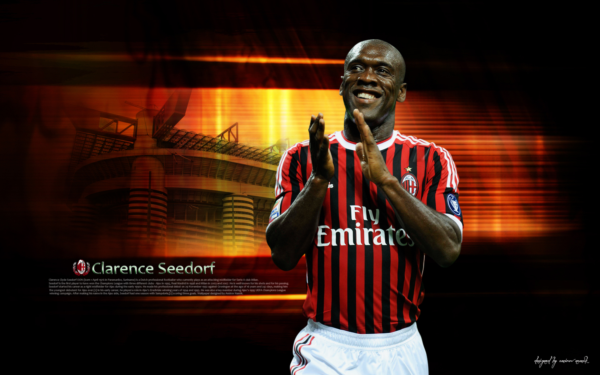 Clarence seedorf hd paper