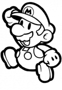 Super mario bros coloring pages free coloring pages