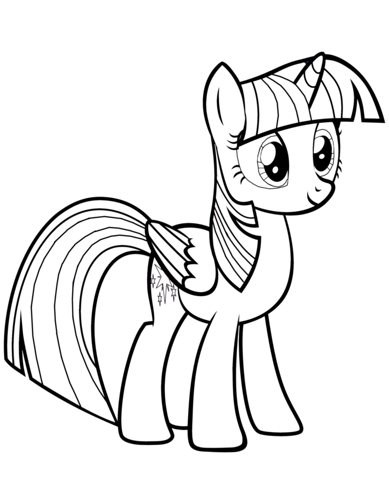 My little pony friendship is magic coloring pages