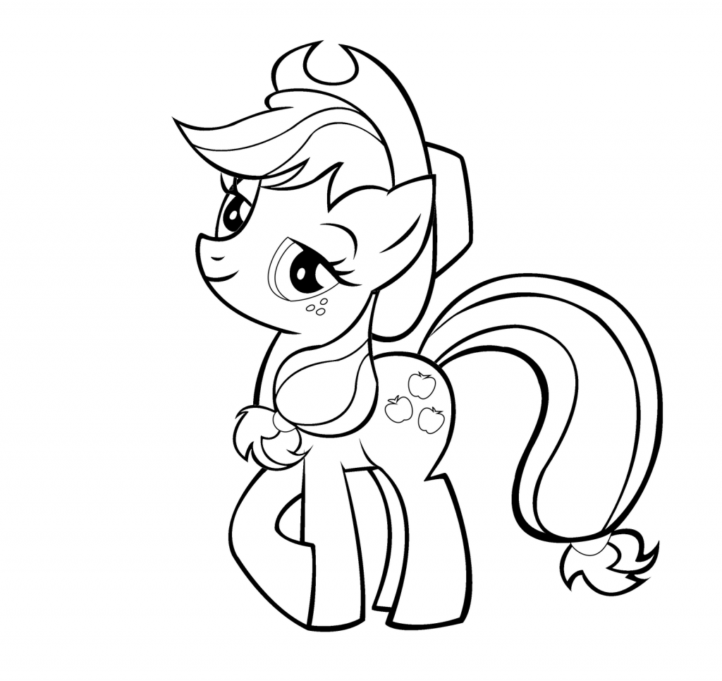 Applejack coloring pages