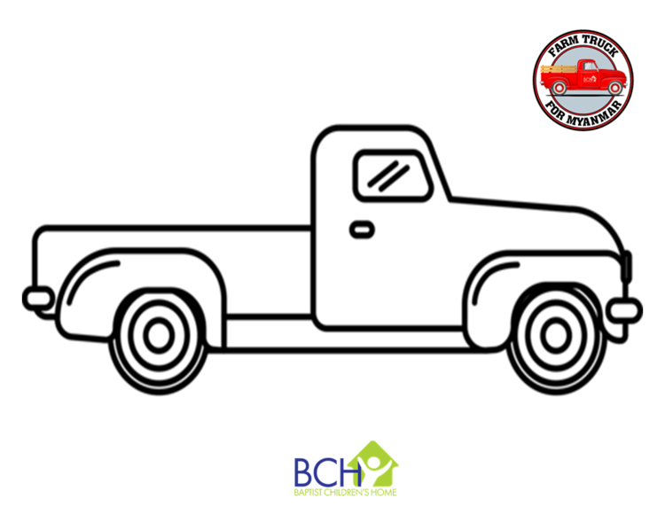 Farm truck â baptist childrens home