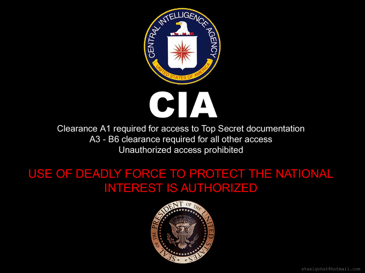 Cia wallpaper by steelgohst on