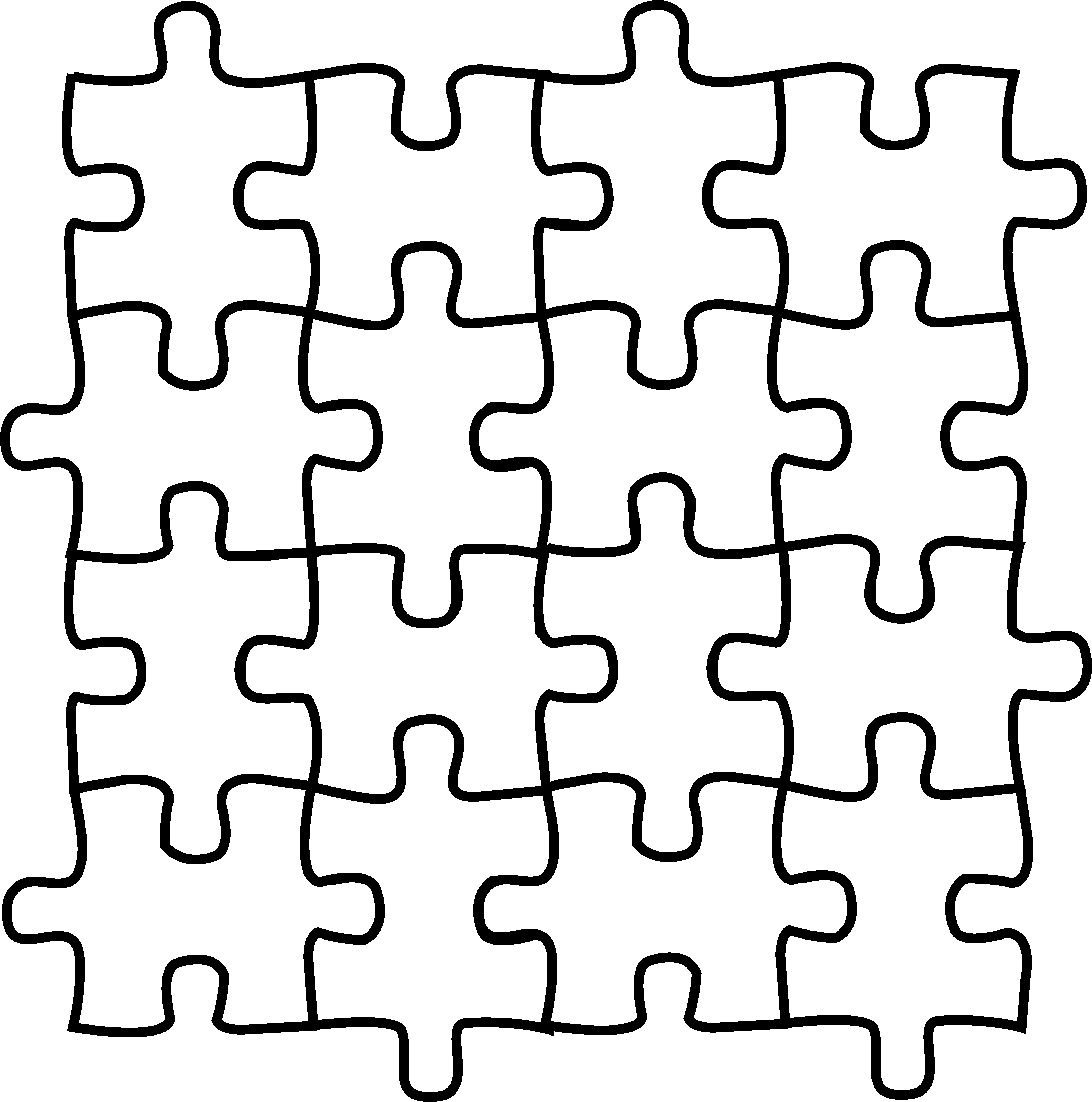 Free puzzle pieces outline download free puzzle pieces outline png images free cliparts on clipart library