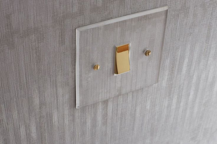 Clear switch plates